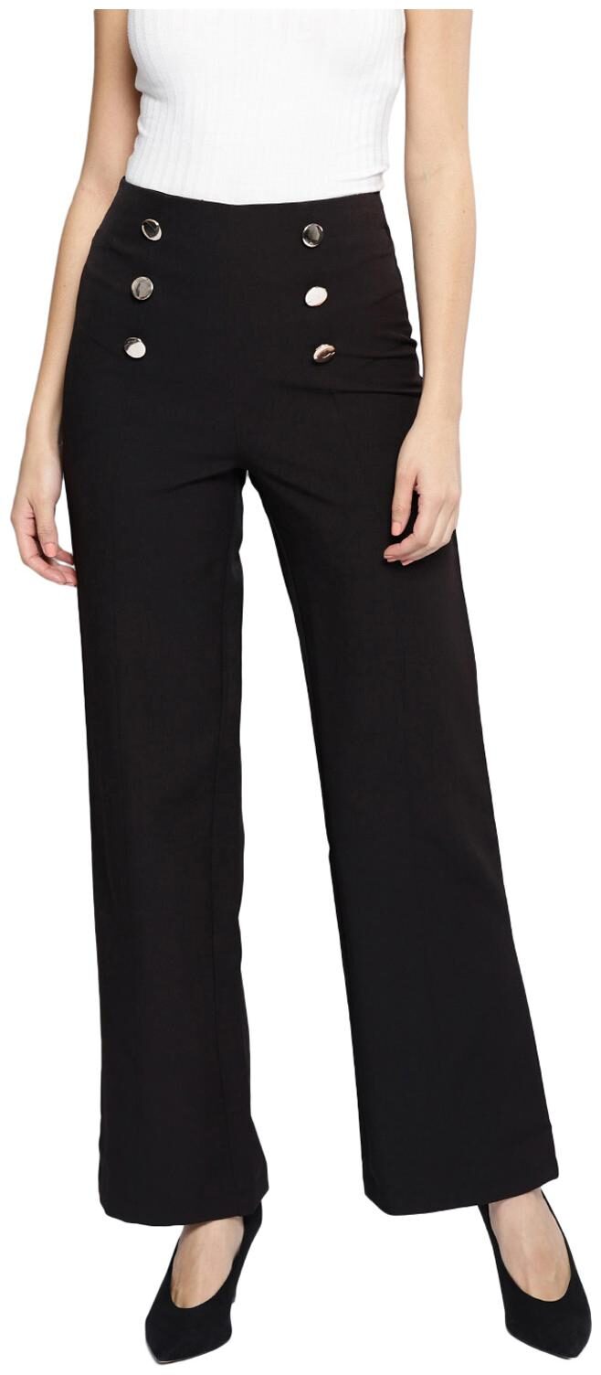 

Harpa Women Black Regular fit Regular trousers