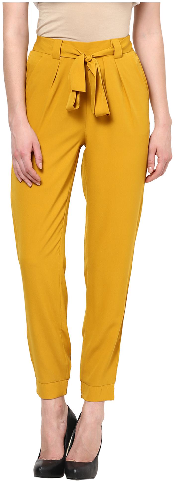 

Harpa Women Orange Slim fit Regular trousers