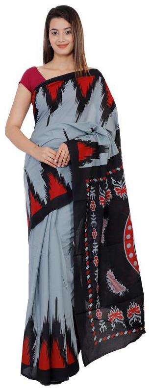 

Harsukhi Cotton Printed Saree Multi