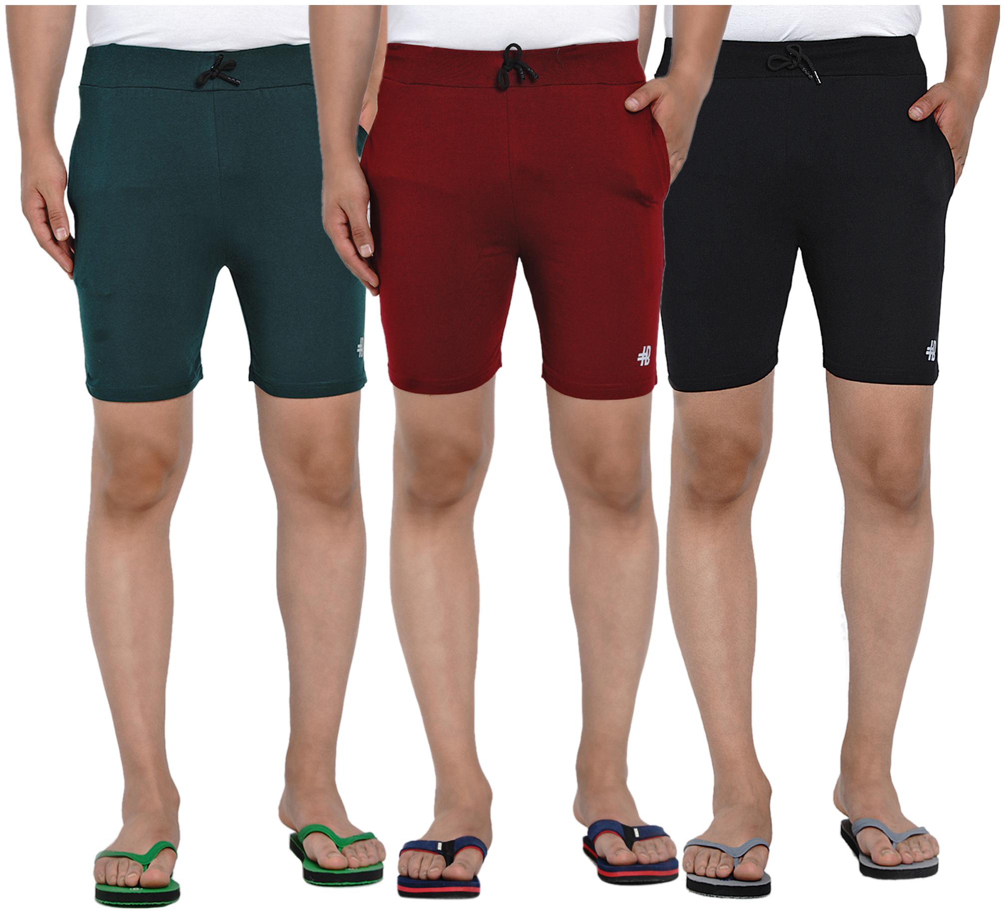 

HASHBEAN Men Multi Regular Fit Regular Shorts