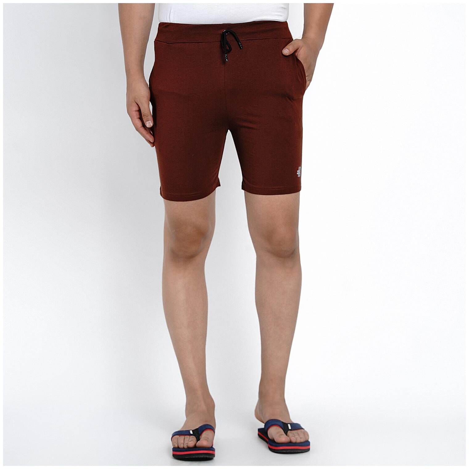 

HASHBEAN Men Brown Regular Fit Regular Shorts