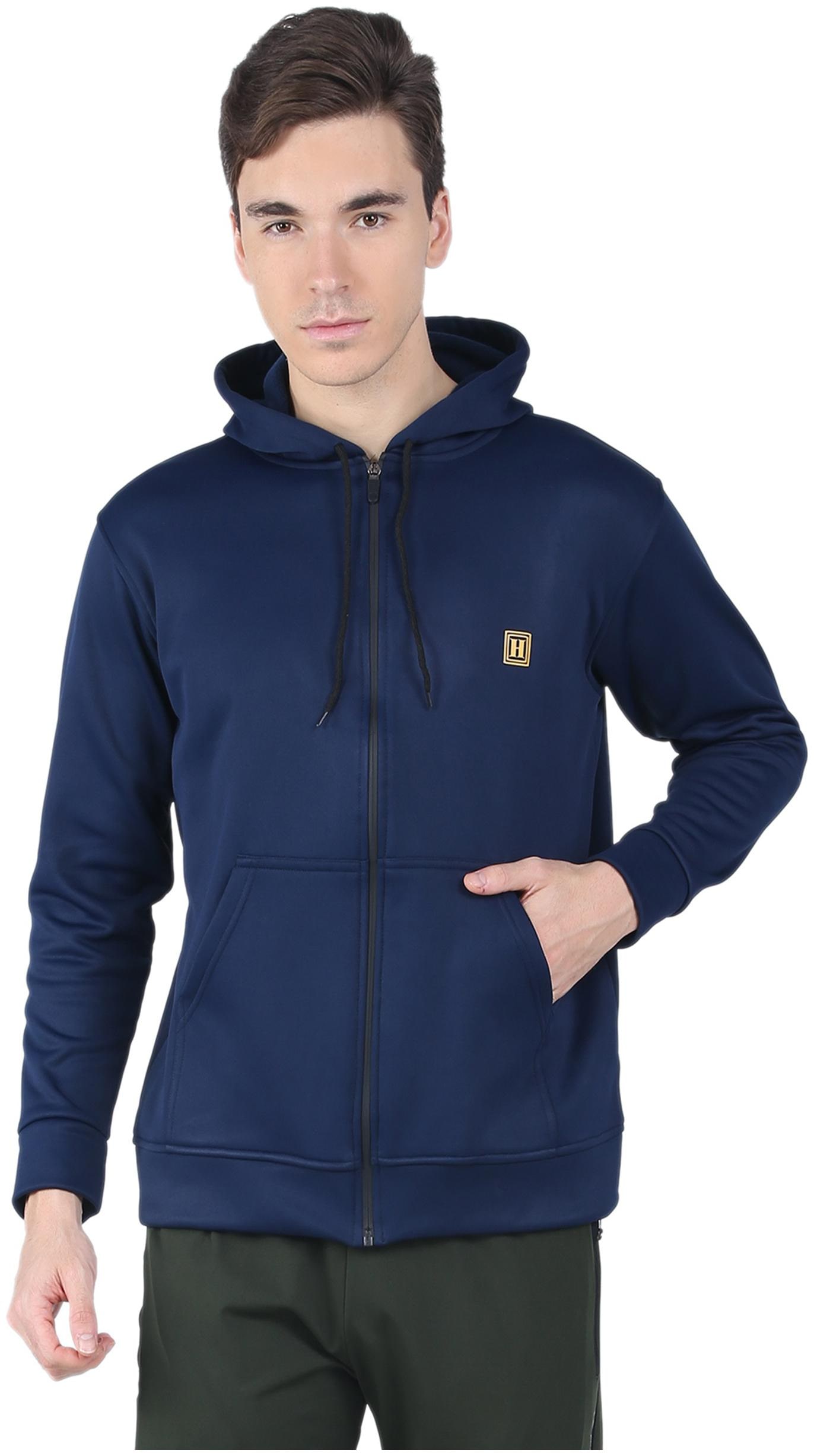

Headzup Full Sleeve Navy Mens Hooded Sweatshirts