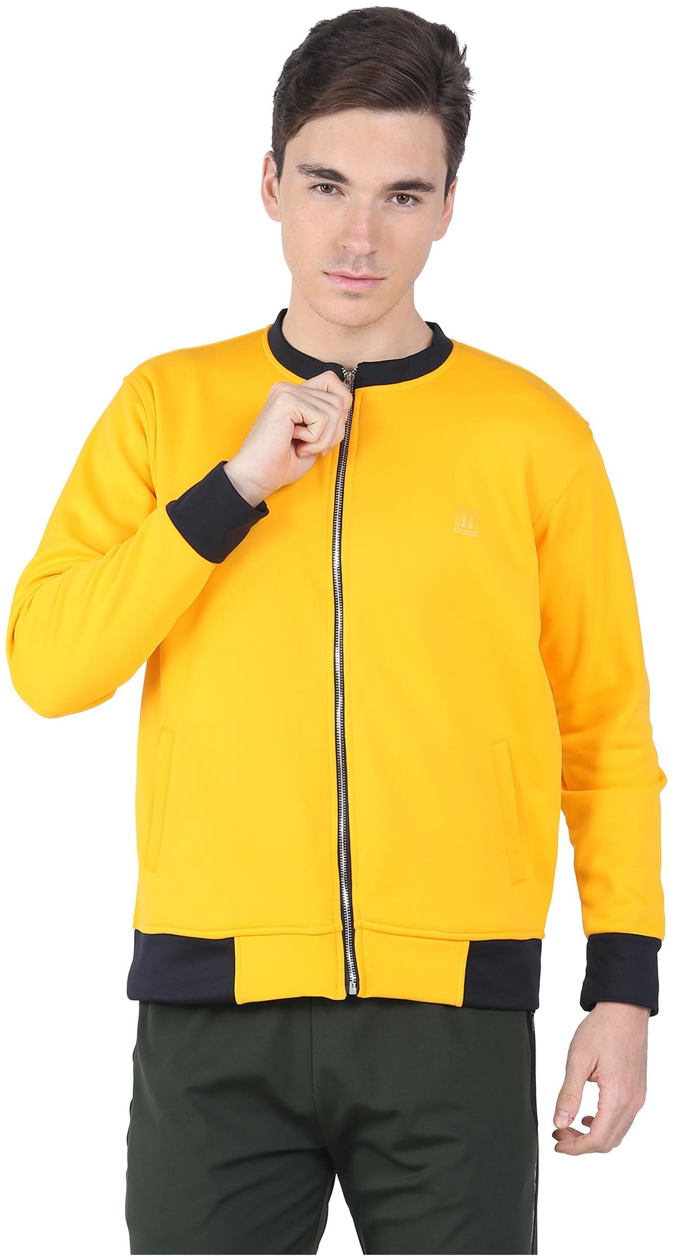 

Headzup Full Sleeve Yellow-Black Mens Hooded Sweatshirts