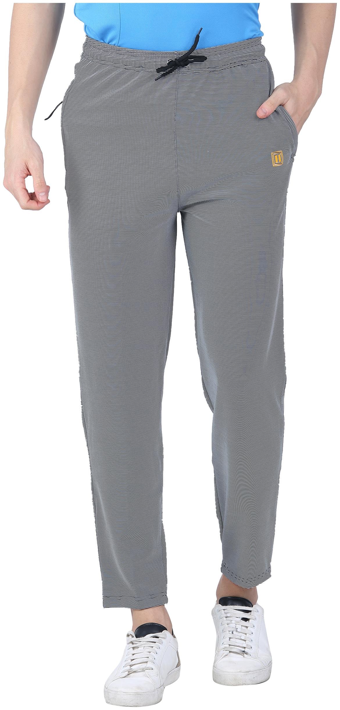 

Headzup Solid Polyester Track Pant For Men Color Grey