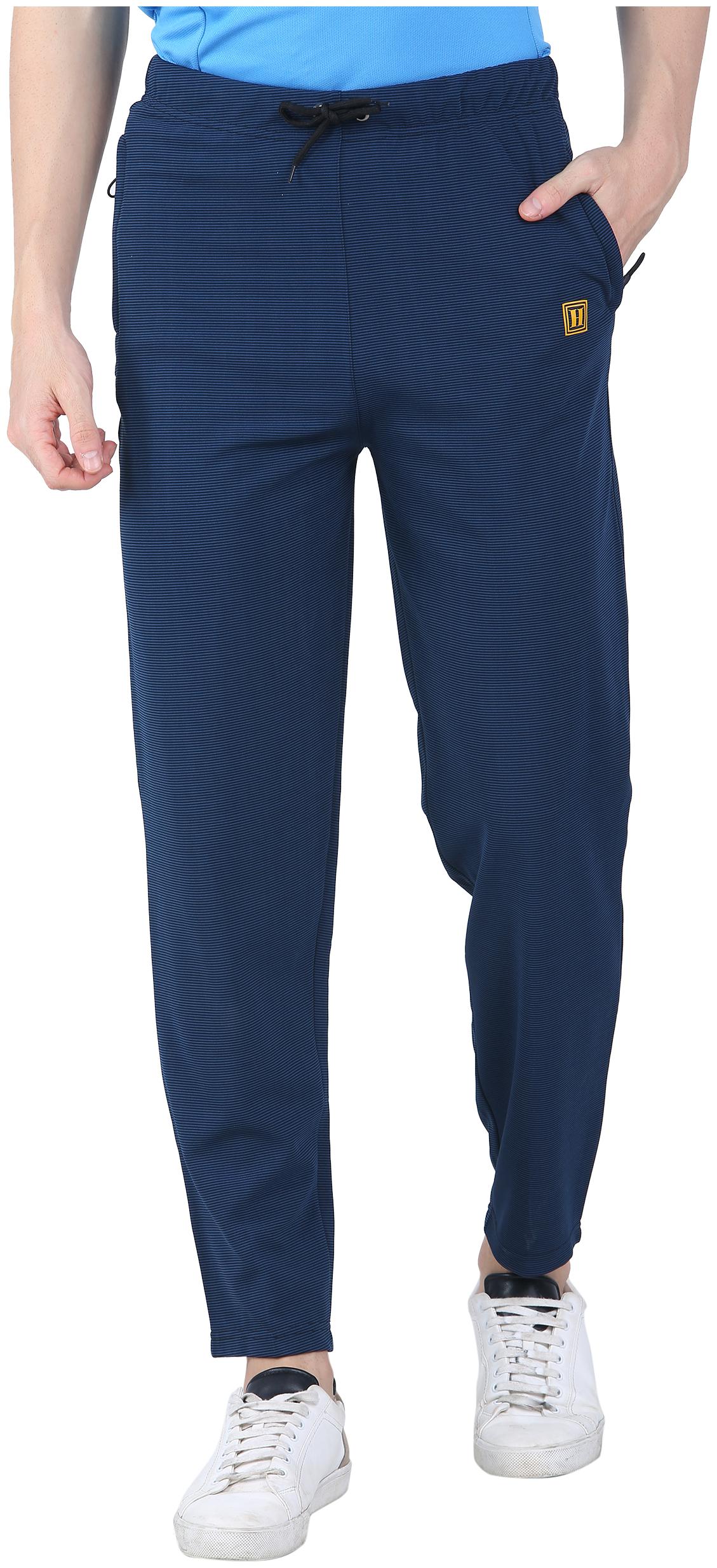 

Headzup Solid Polyester Track Pant For Men Color Blue