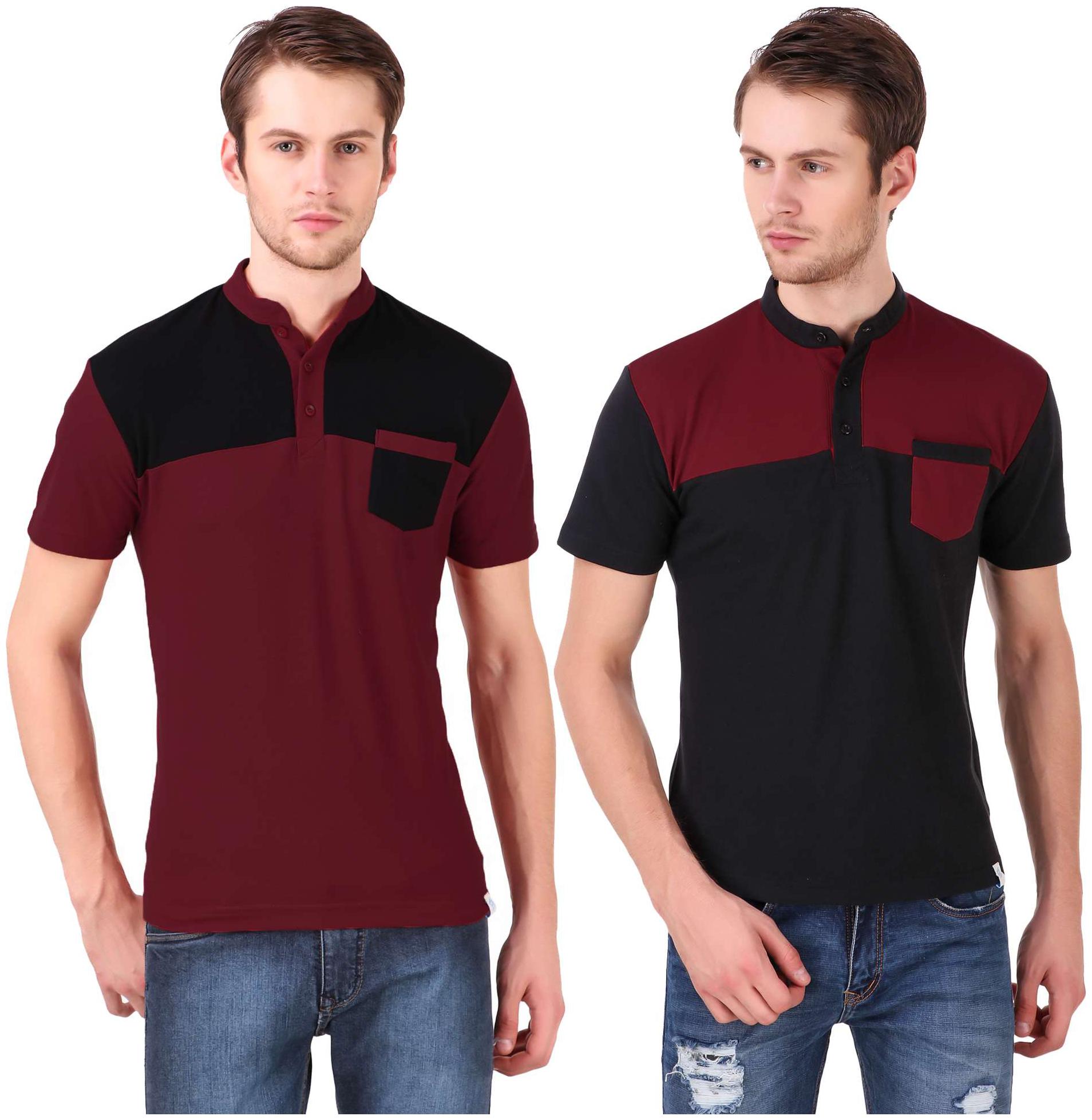 

Heart Rulers Mens Half Sleeve T-shirts Pack of two