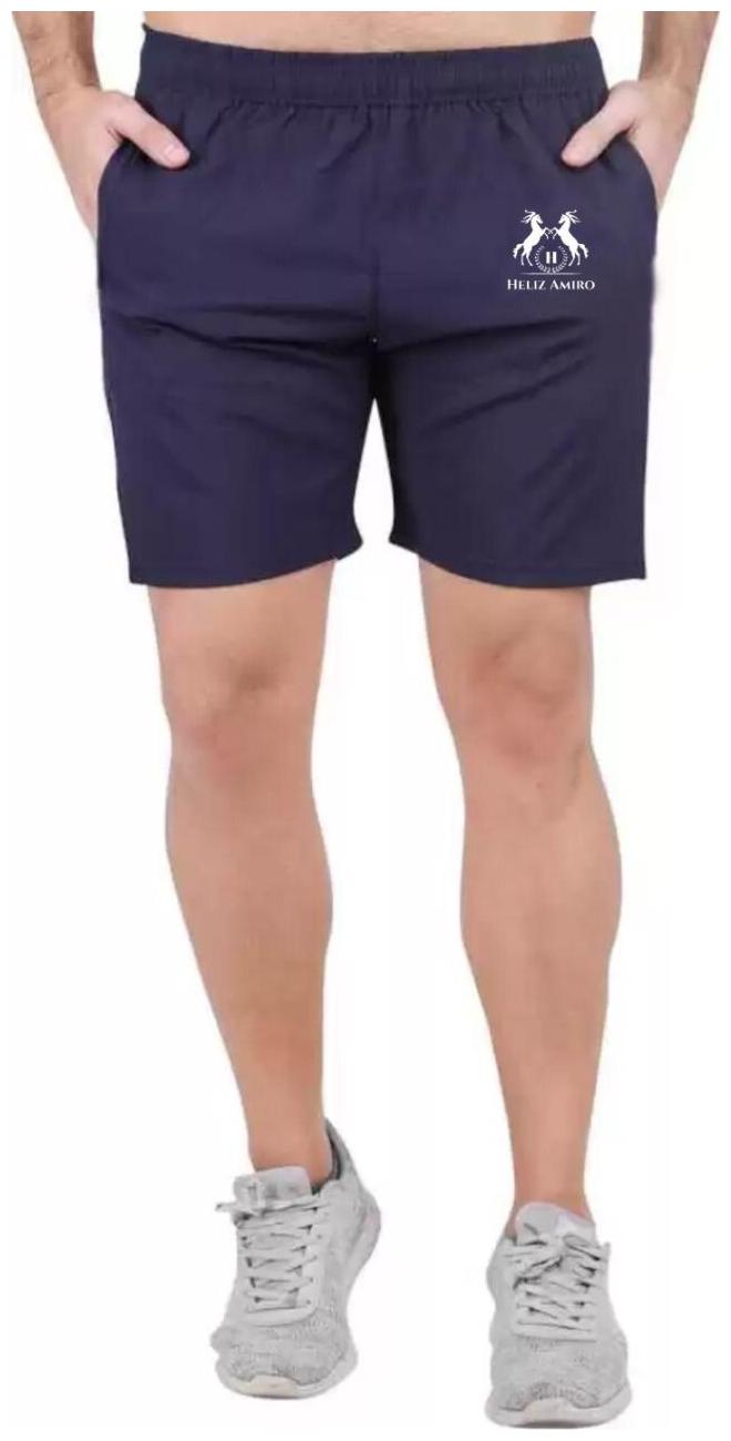 

HELIZ AMIRO Men Blue Regular Fit Regular Shorts