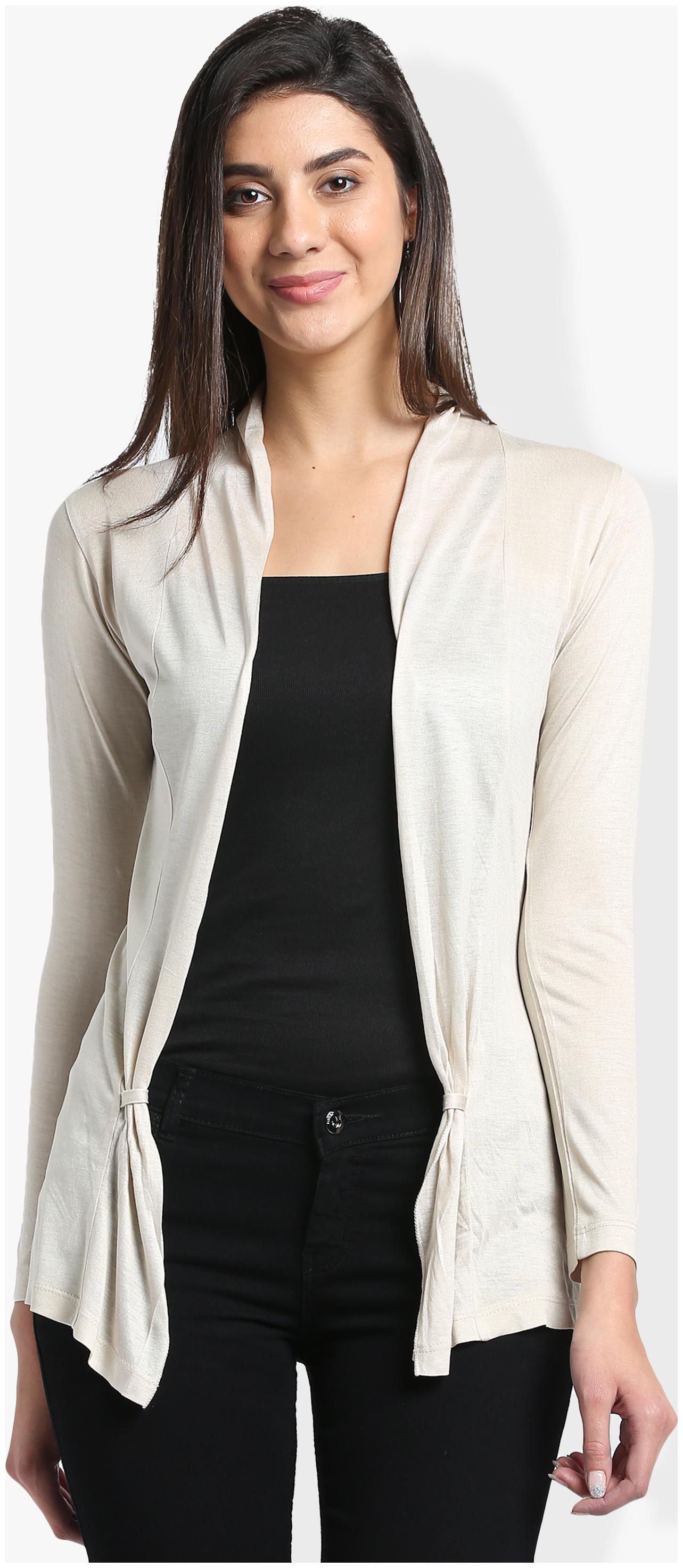 

Her Cool Cream Shrug