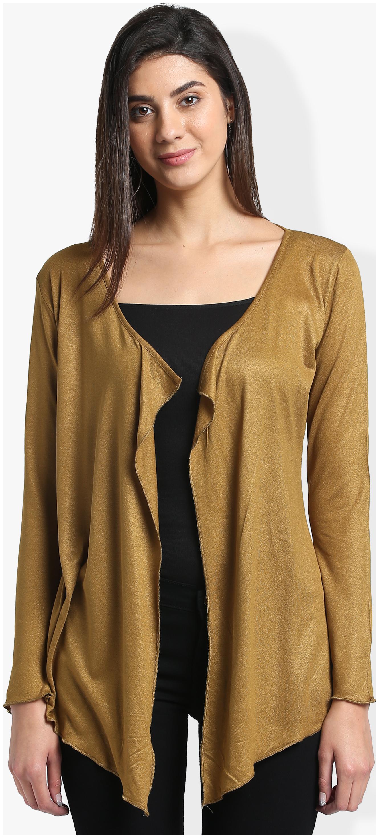 

Her Cool Olive Shrug