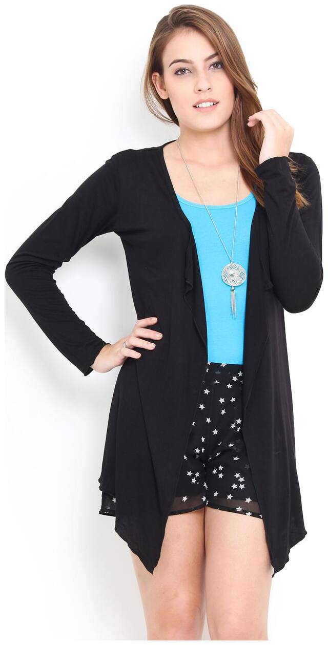 Trend Arrest Women Shrug - Black