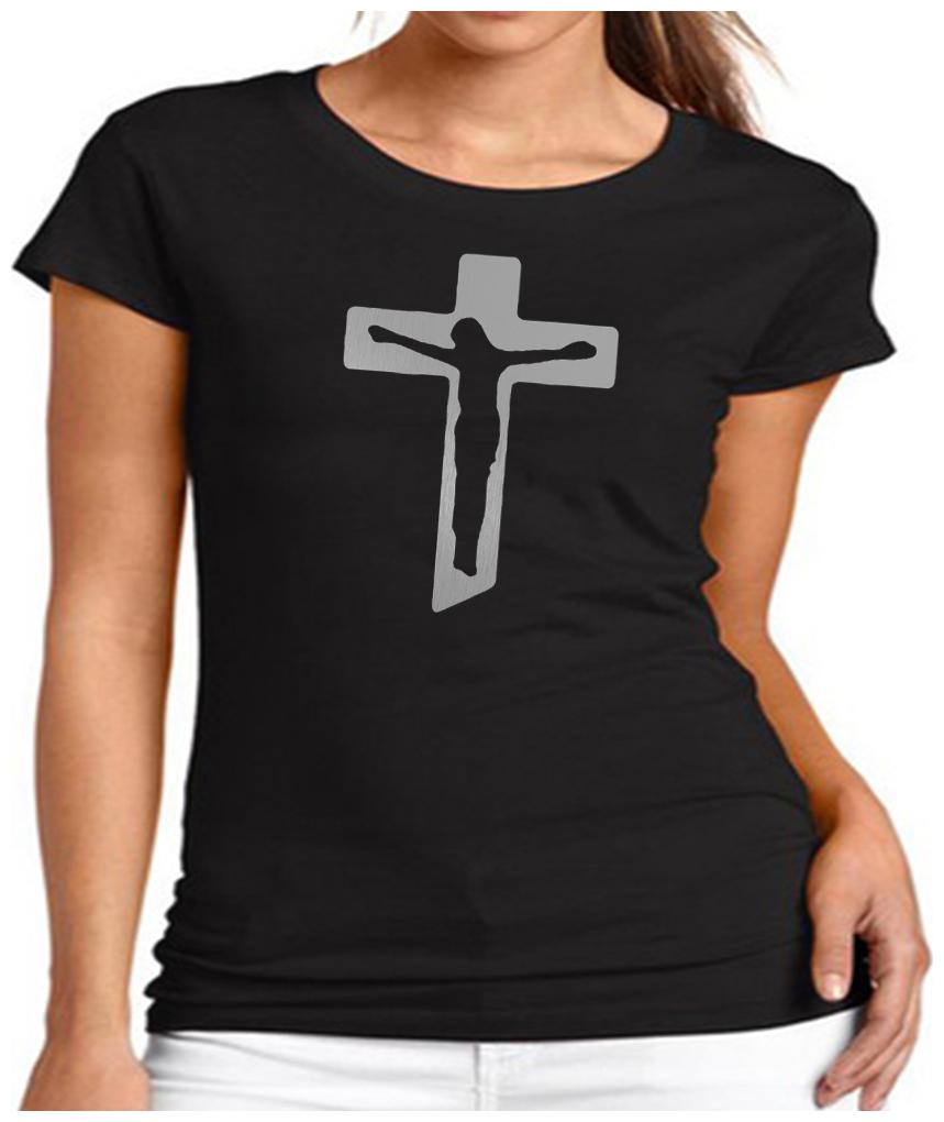 

HEYUZE Women Black Regular fit Round neck Cotton T shirt