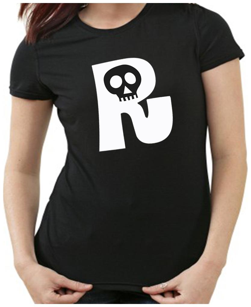 

HEYUZE Women Black Regular fit Round neck Cotton T shirt