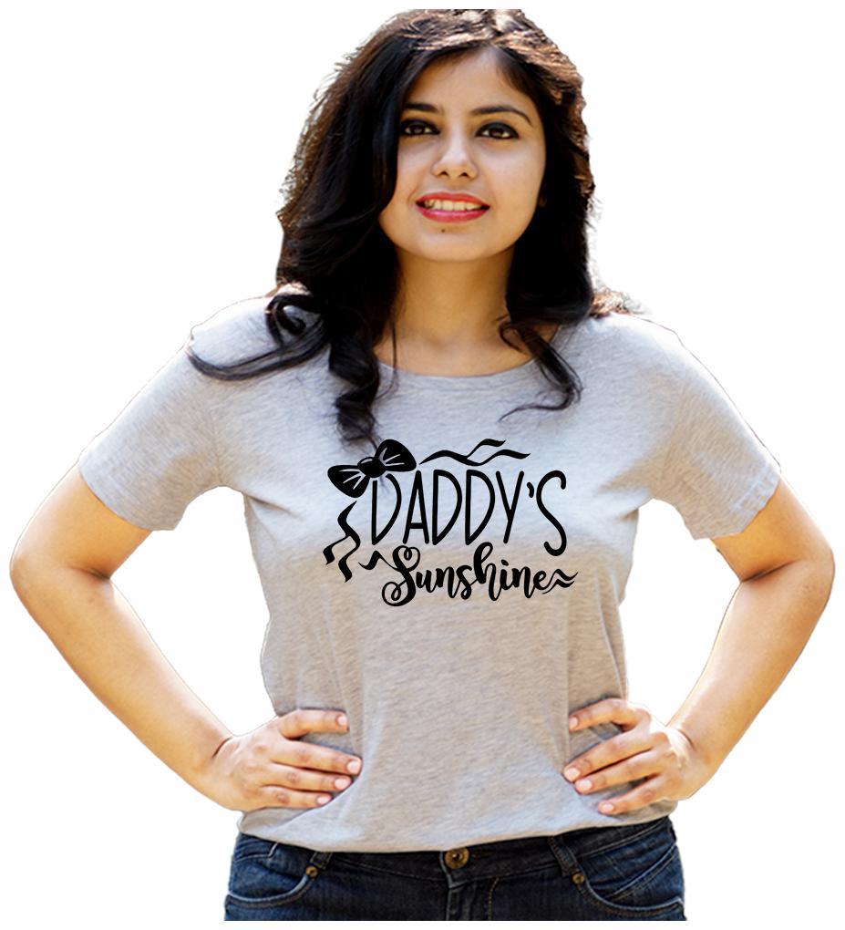

HEYUZE Women Grey Regular fit Round neck Cotton T shirt
