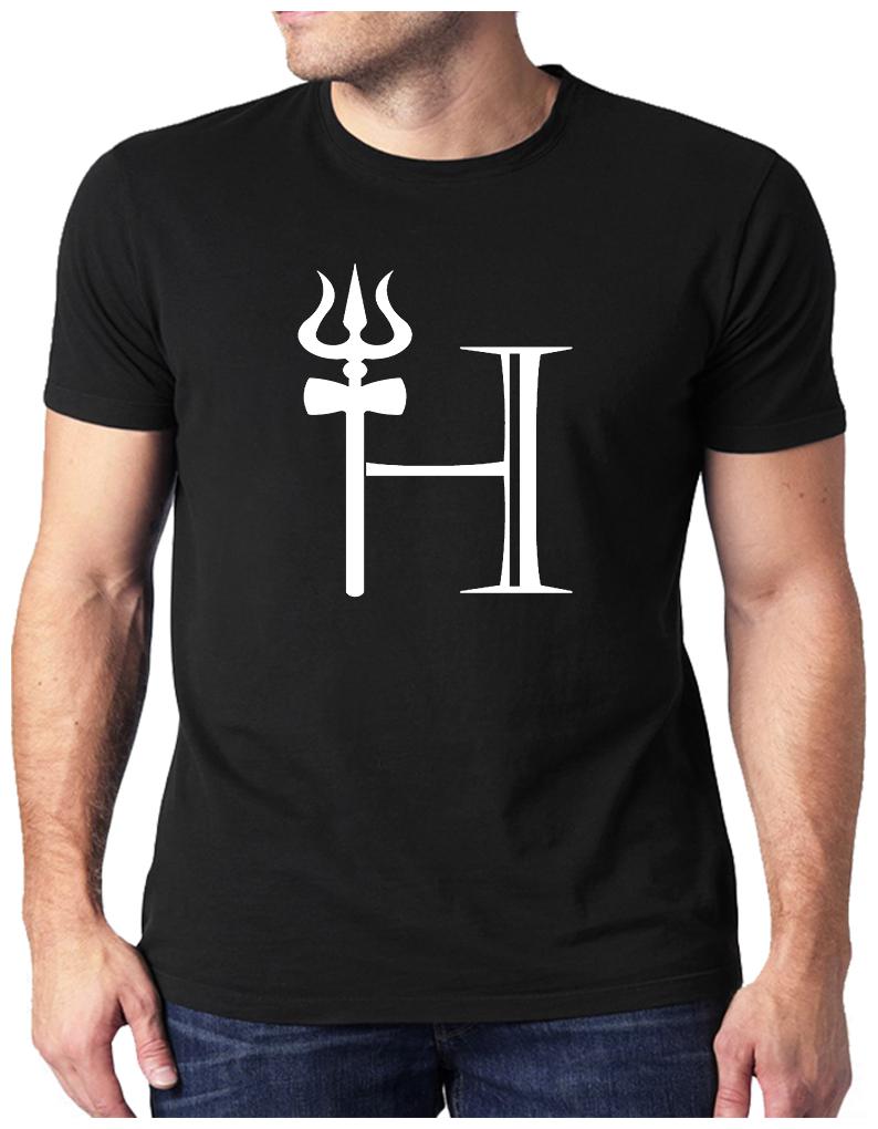 

HEYUZE Men Black Regular fit Cotton Round neck T-Shirt - Pack Of 1