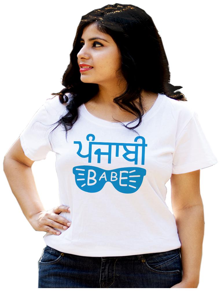 

HEYUZE Women White Regular fit Round neck Cotton T shirt