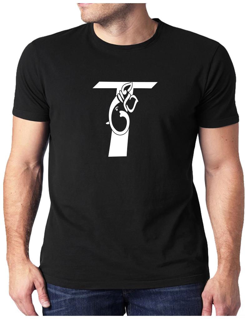 

HEYUZE Men Black Regular fit Cotton Round neck T-Shirt - Pack Of 1