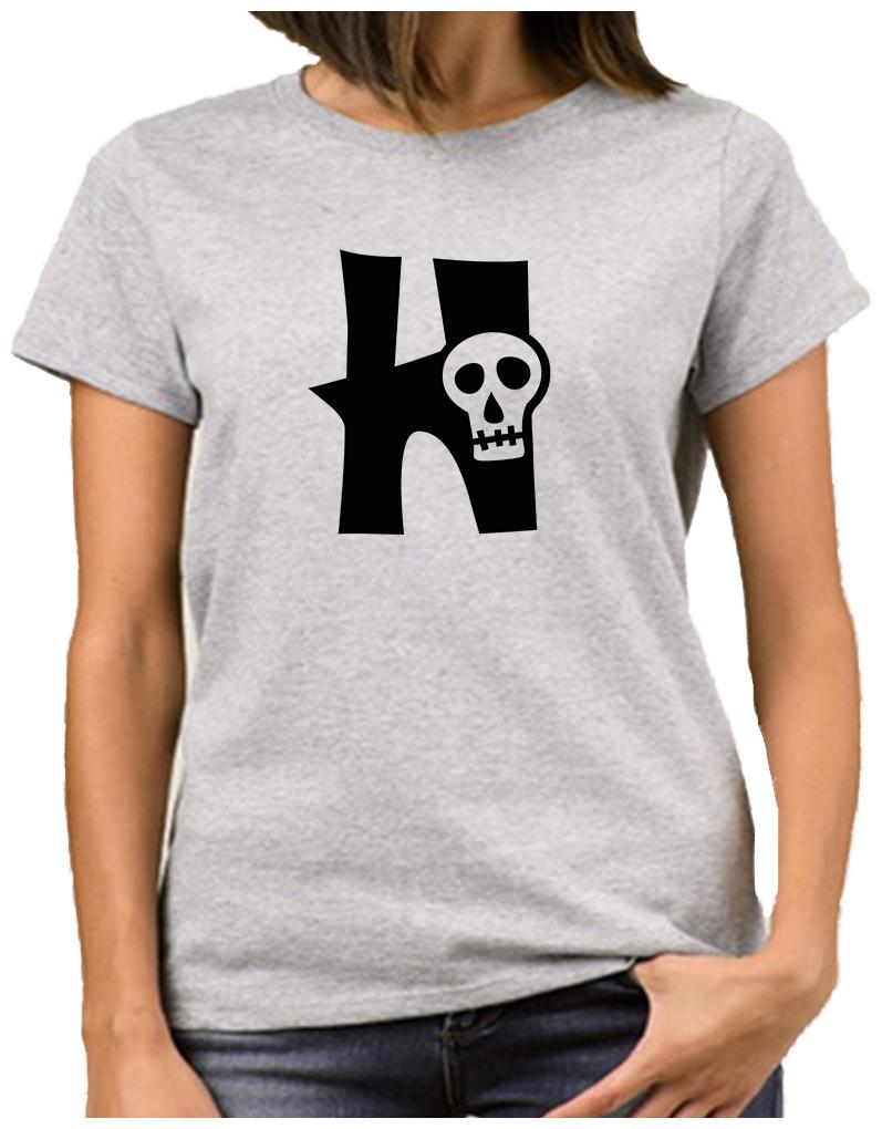 

HEYUZE Women Grey Regular fit Round neck Cotton T shirt