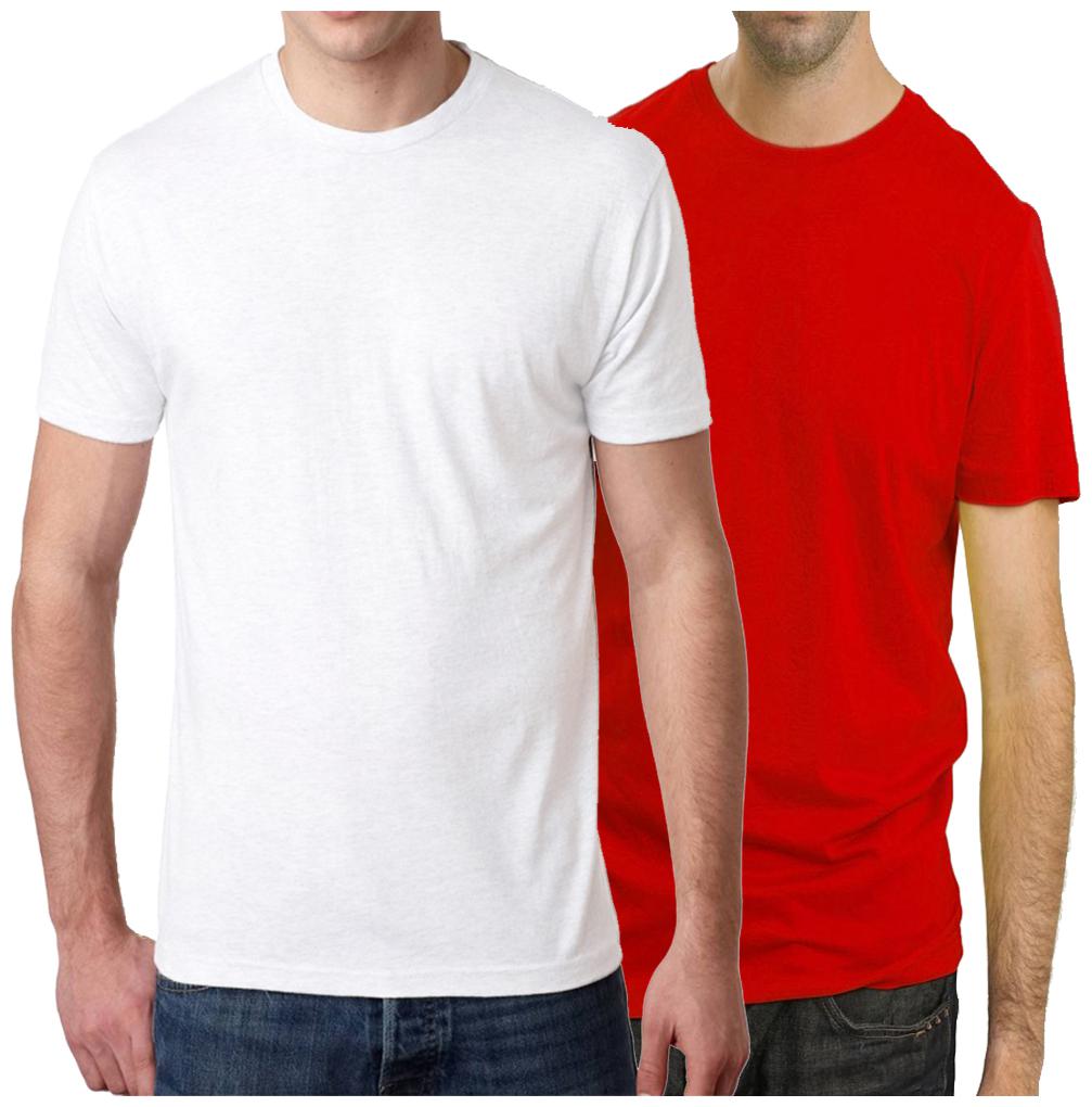 

HEYUZE Men White Regular fit Cotton Round neck T-Shirt - Pack Of 2