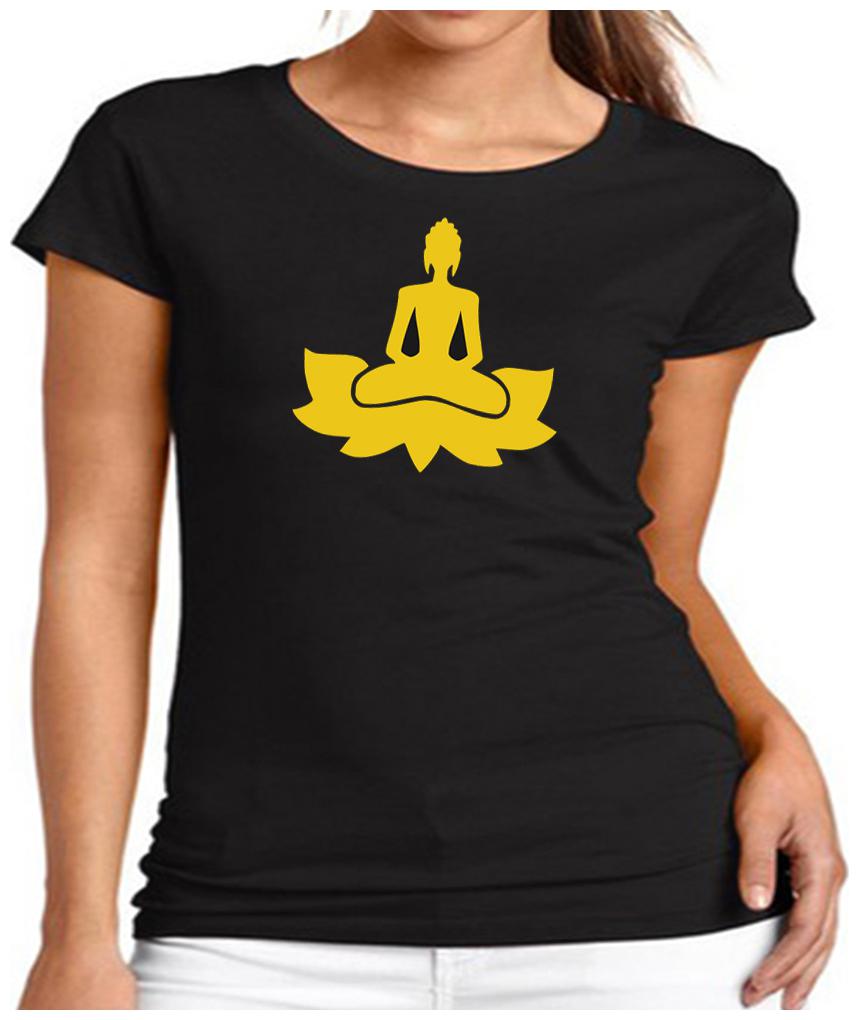 

HEYUZE Women Black Regular fit Round neck Cotton T shirt