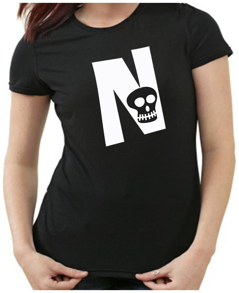 

HEYUZE Women Black Regular fit Round neck Polyester T shirt