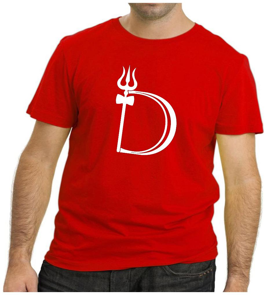 

HEYUZE Men Red Regular fit Cotton Round neck T-Shirt - Pack Of 1