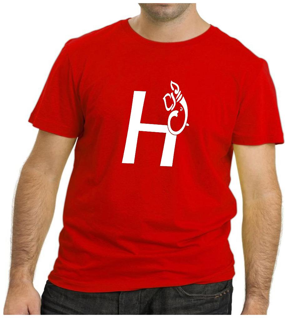 

HEYUZE Men Red Regular fit Cotton Round neck T-Shirt - Pack Of 1