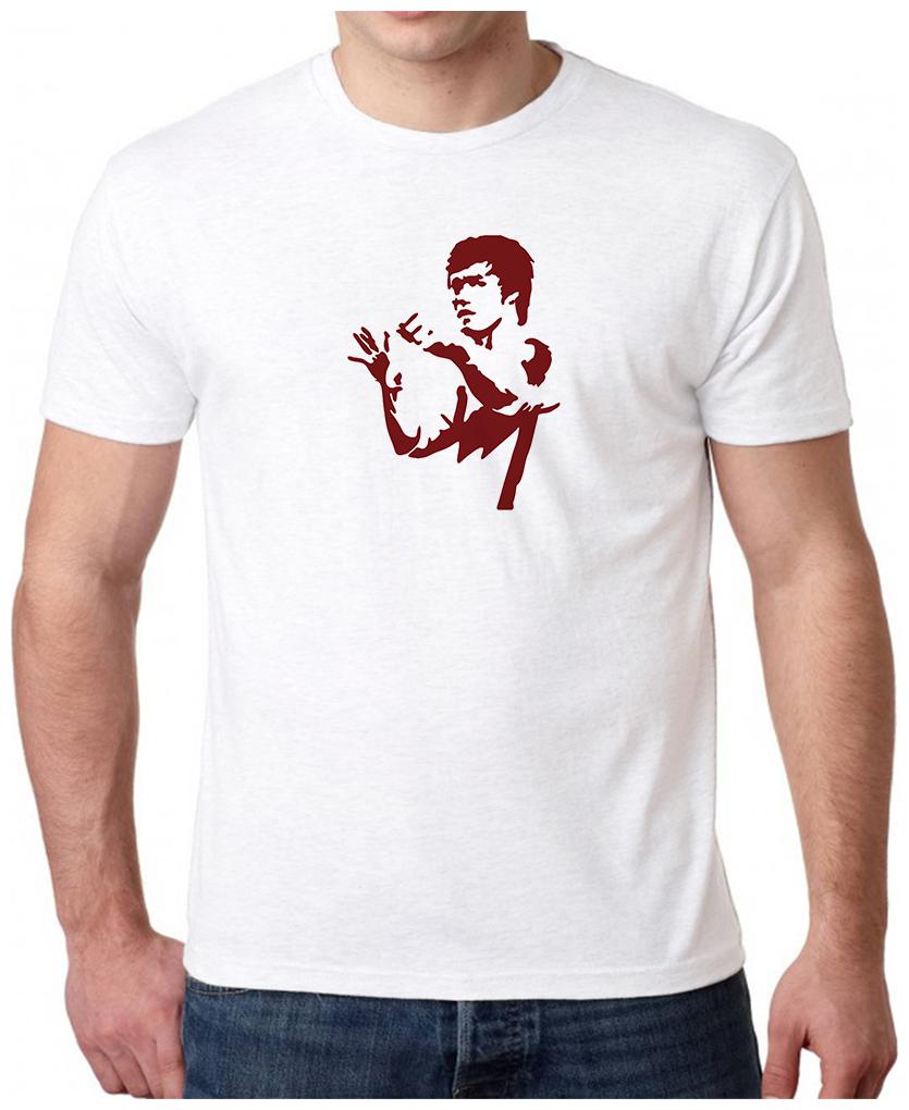 

HEYUZE Bruce Lee Printed Men T-Shirts