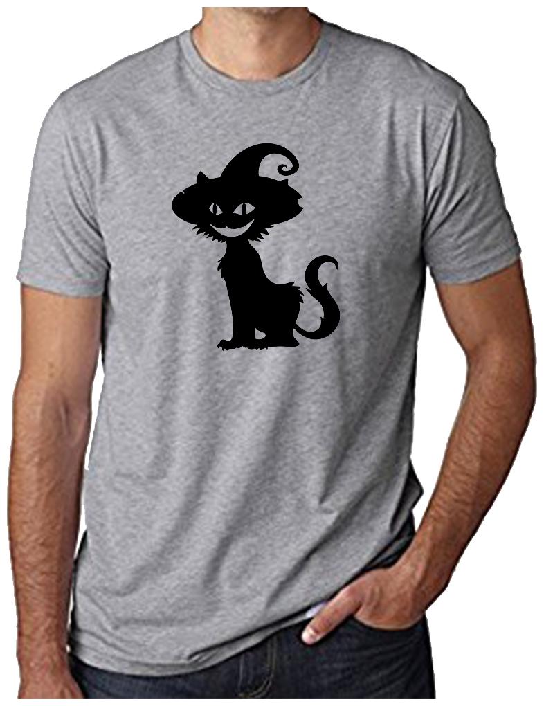 

HEYUZE Cat Printed Men T-Shirts