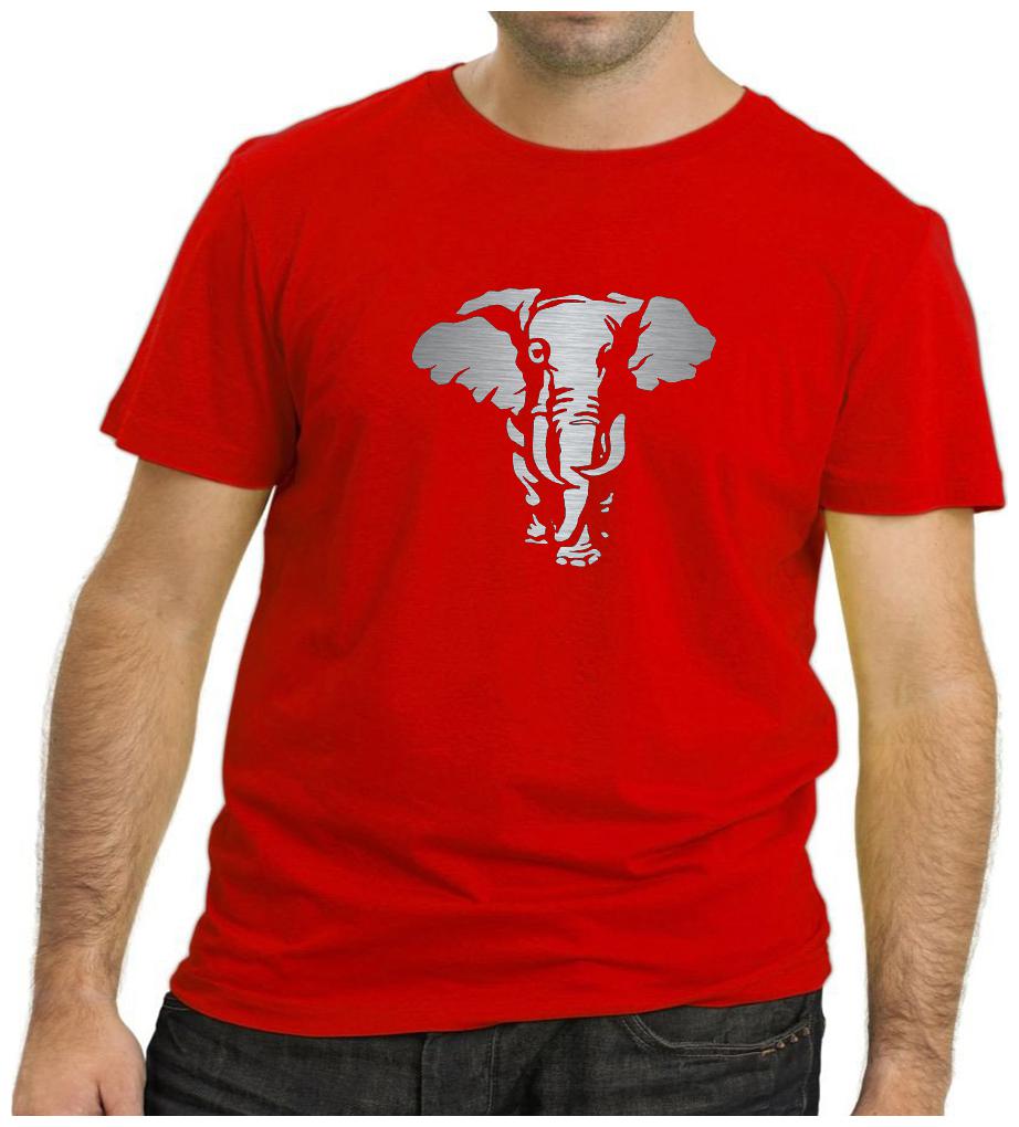 

HEYUZE Men Red Regular fit Cotton Round neck T-Shirt - Pack Of 1