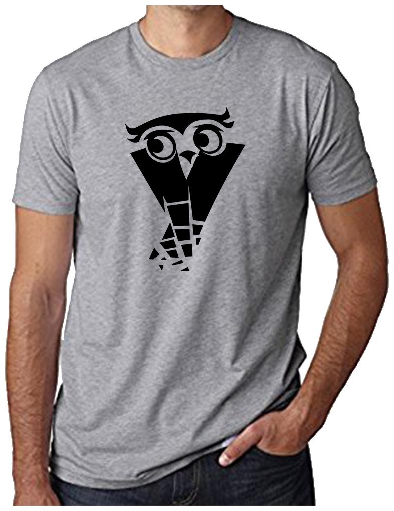

HEYUZE Men Grey Regular fit Cotton Round neck T-Shirt - Pack Of 1