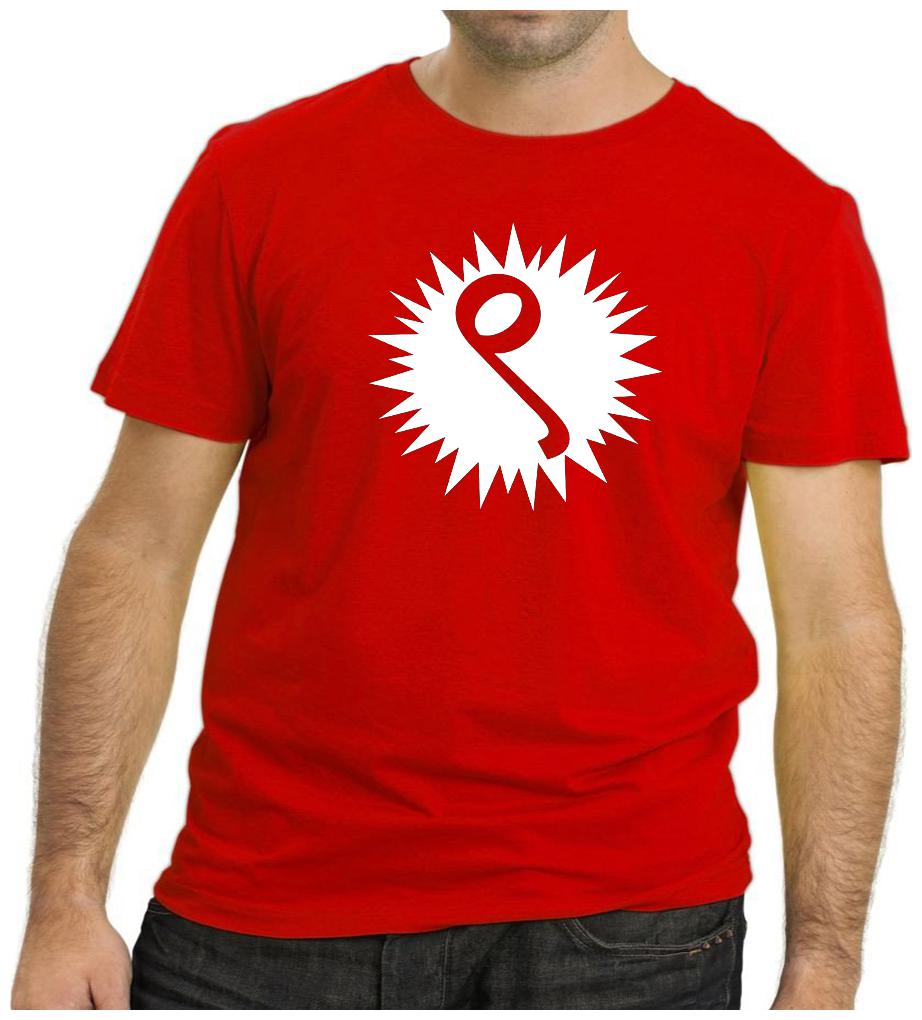 

HEYUZE Men Red Regular fit Cotton Round neck T-Shirt - Pack Of 1