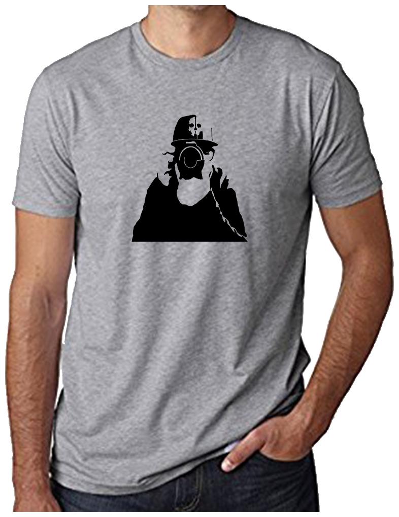 

HEYUZE Photographer Printed Men T-Shirts