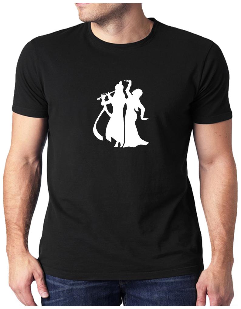 

HEYUZE Radha Krishna Printed Men T-Shirts