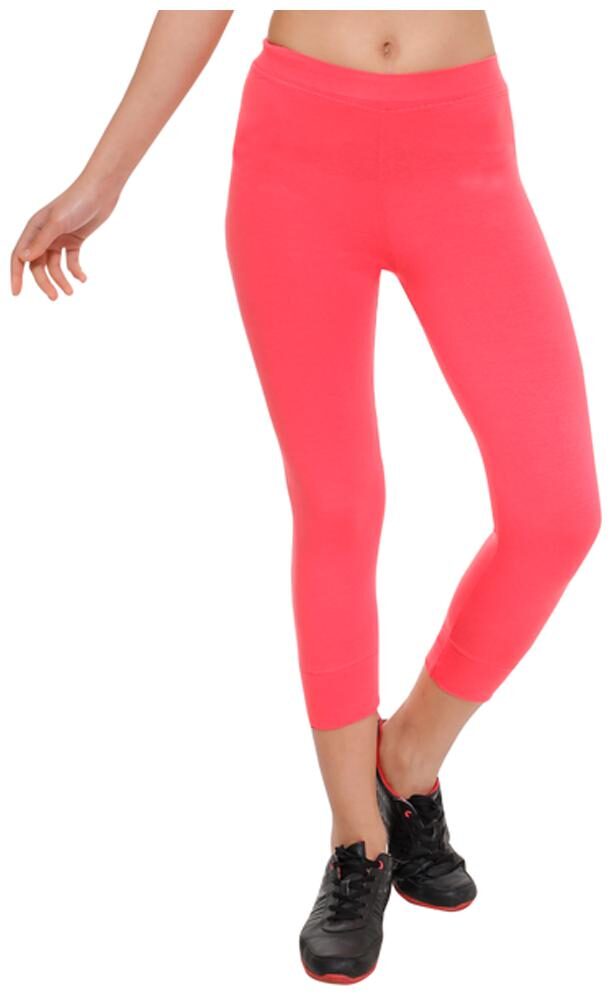

HiFlyers Women Solid Regular capri - Pink