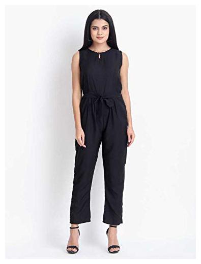 

Highfy Solid Jumpsuit - Black