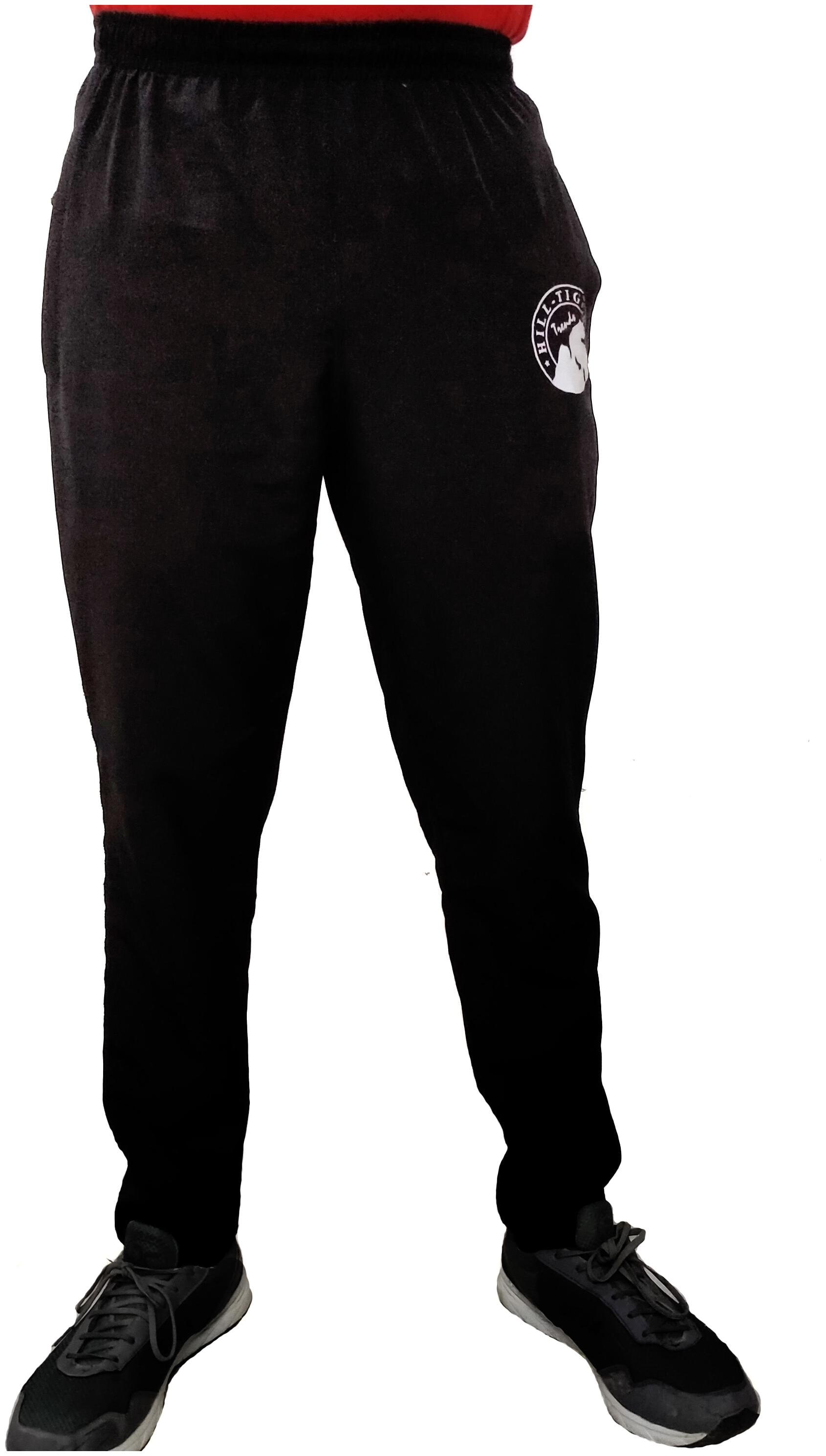 

Hill Tiger Men Black Solid Slim fit Track pants