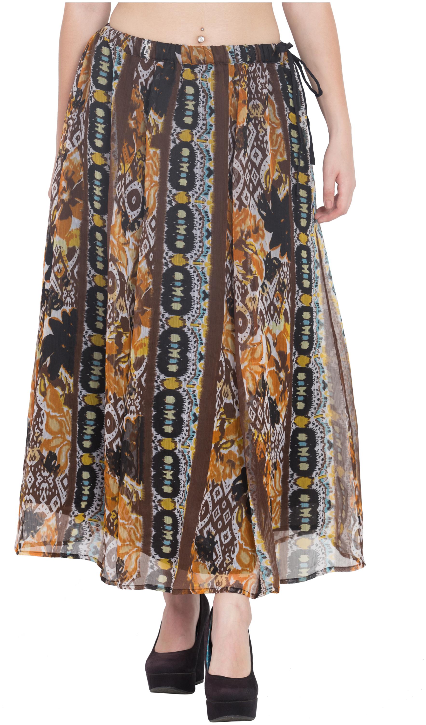 

Hive91 Animal print A-line skirt Maxi Skirt - Multi
