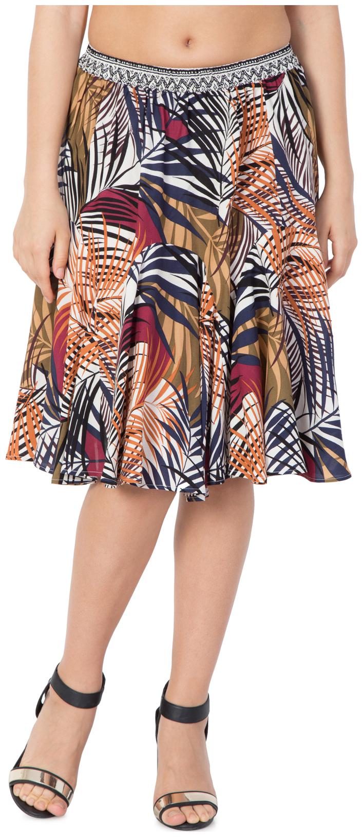 

Hive91 Printed A-line skirt Mini Skirt - Multi