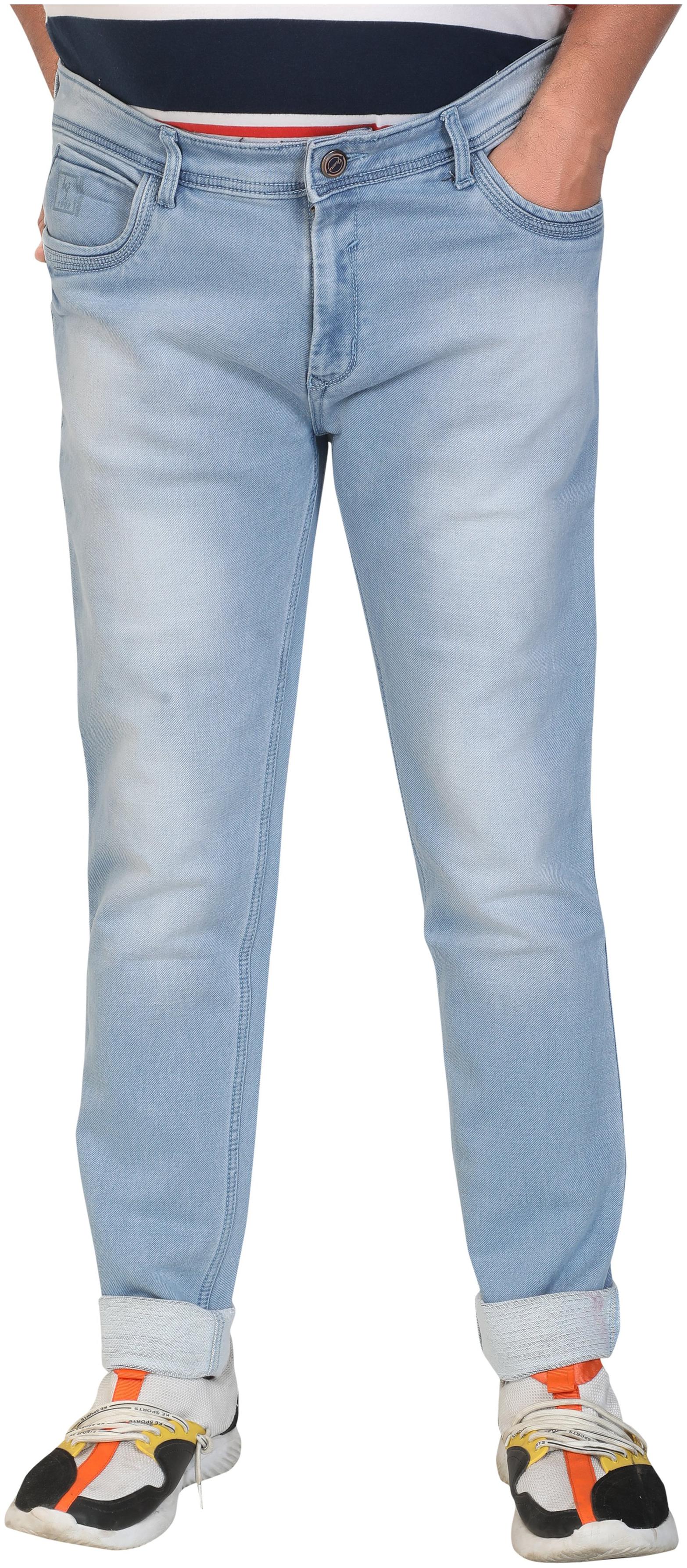 

HJ HASASI Men Blue Slim Fit Jeans