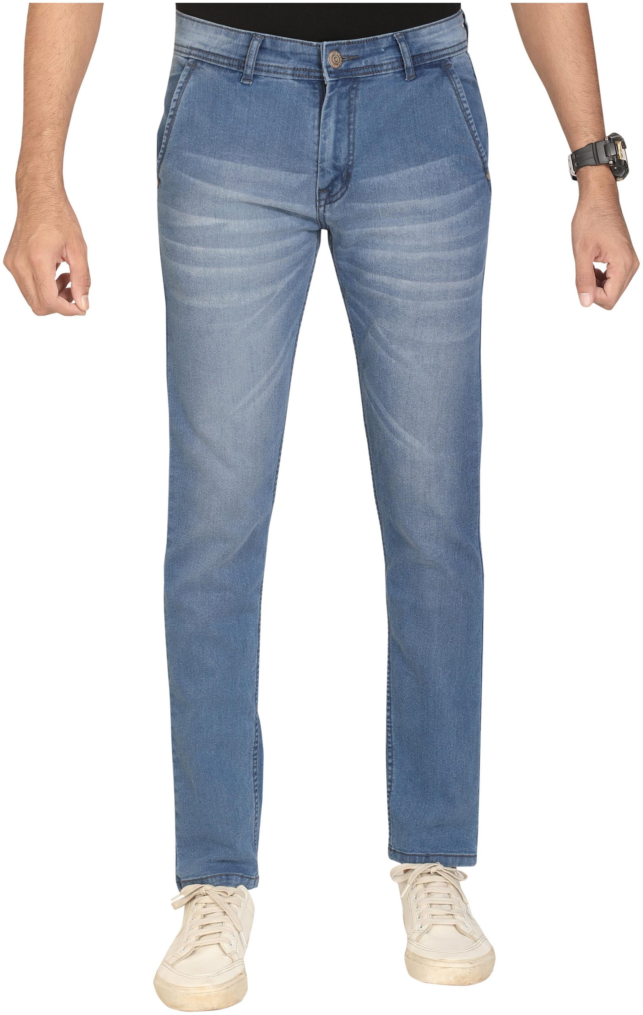 

HJ HASASI Men Blue Slim Fit Jeans
