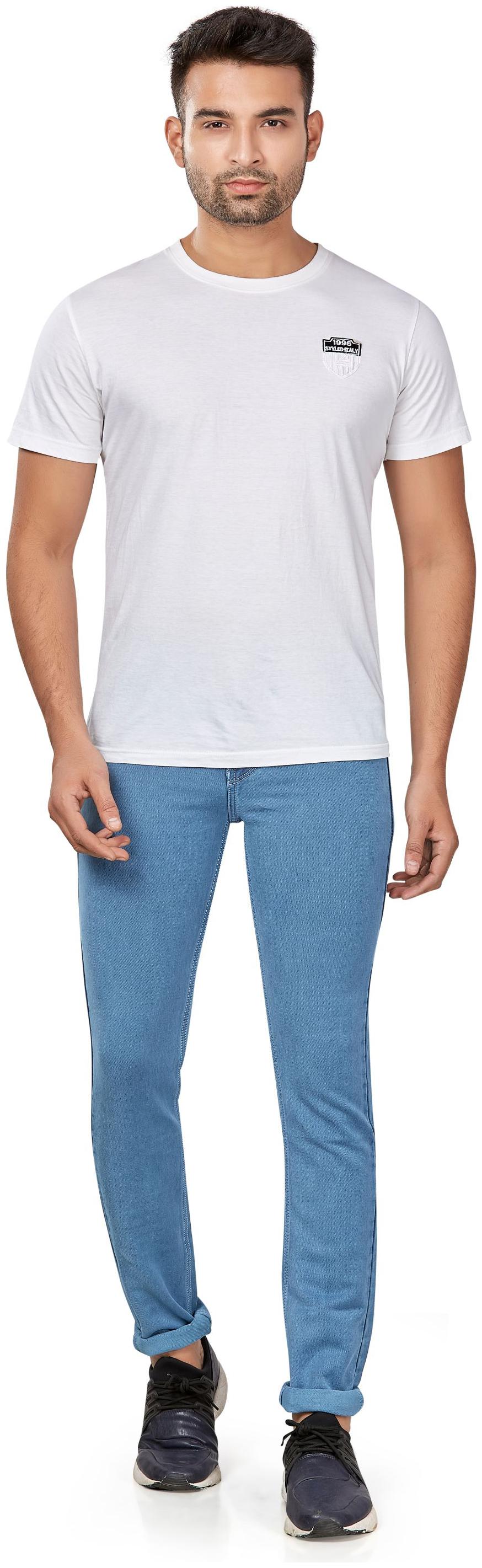 

HJ HASASI Men Blue Regular Fit Jeans