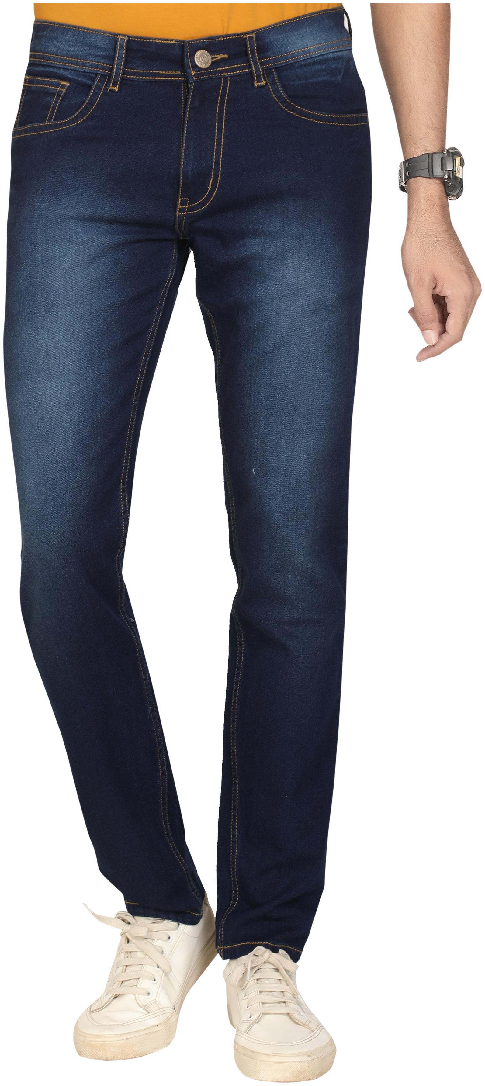 

HJ HASASI Men Blue Slim Fit Jeans