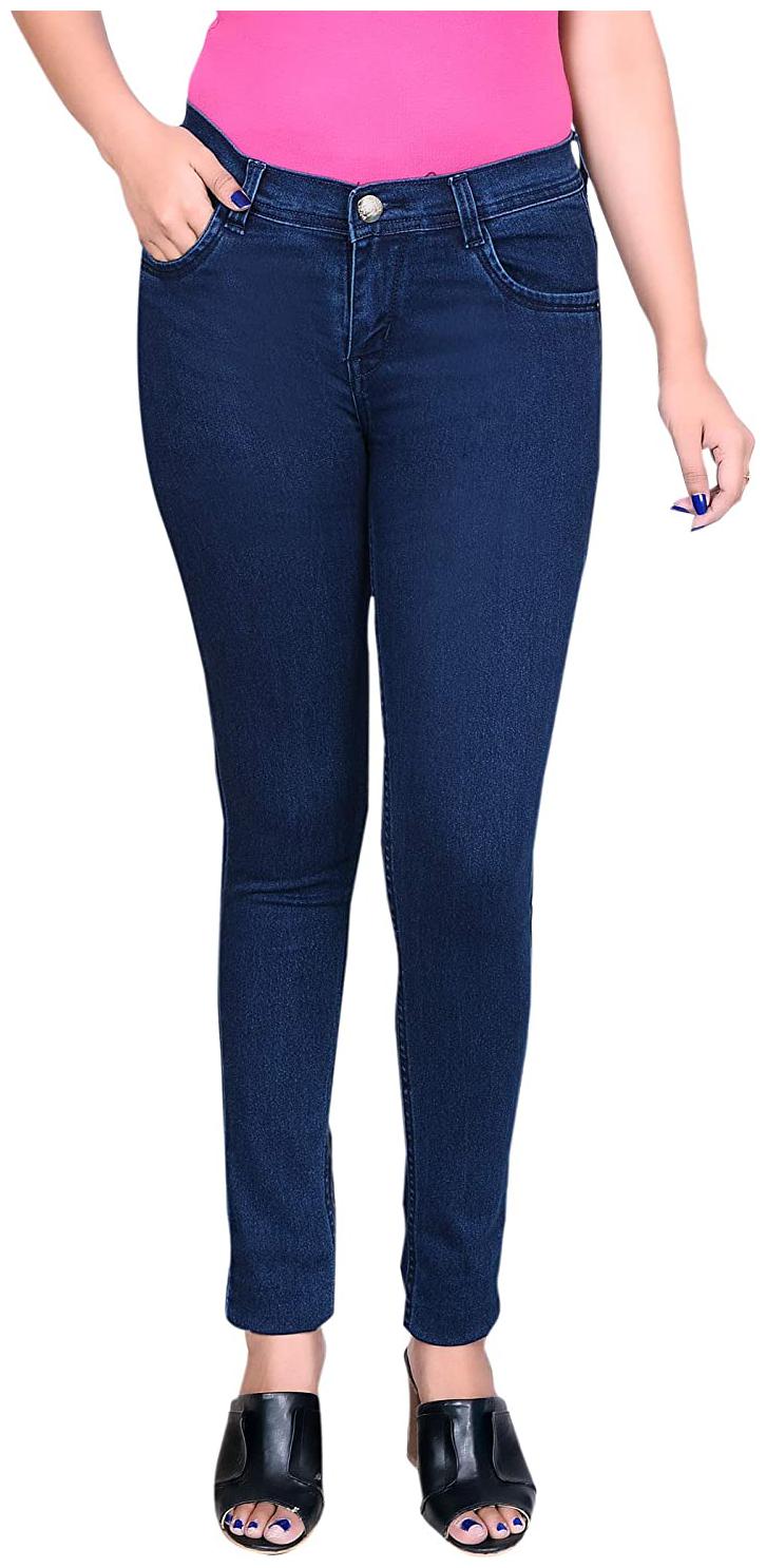 

HMFURRYS FINEST Women Blue Slim fit Jeans