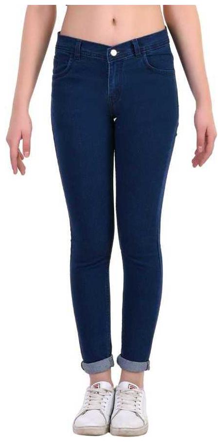 

HMFURRYS FINEST Women Blue Straight fit Jeans