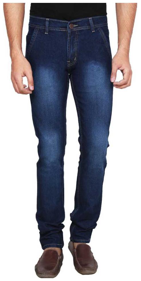 

HMFURRYS FINEST Men Blue Regular Fit Jeans