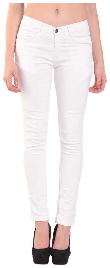 

HMFURRYS FINEST Women White Slim fit Jeans
