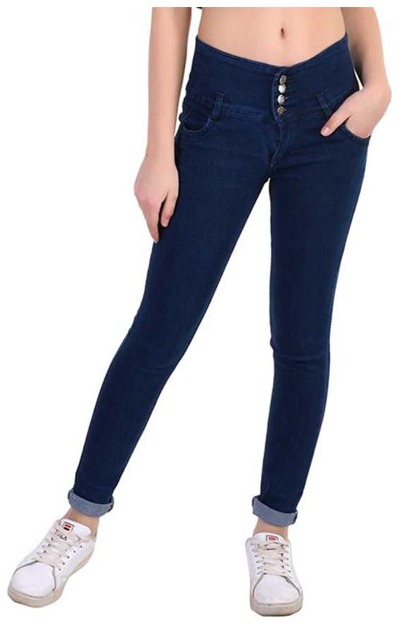 

HMFURRYS FINEST Women Blue Slim fit Jeans
