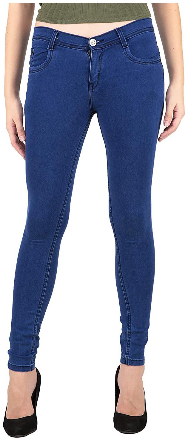 

HMFURRYS FINEST Women Blue Slim fit Jeans