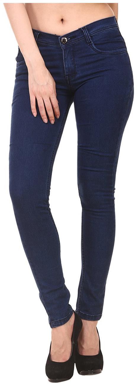 

HMFURRYS FINEST Women Blue Slim fit Jeans