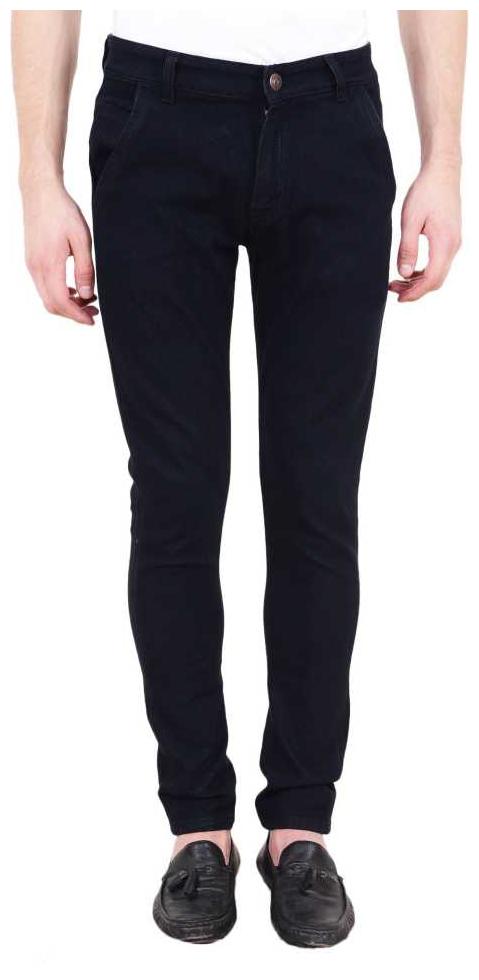 

HMFURRYS FINEST Men Black Regular Fit Jeans